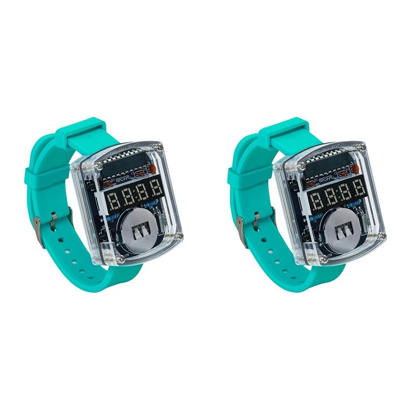 Diy Electronics Learning Kit - Kit Elettronico Fai-da-Te per Orologio LED