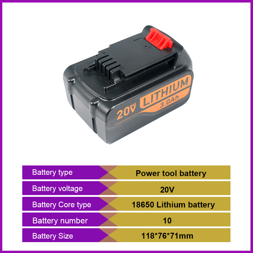 Batteria di ricambio 20V 2000M - Black+Decker Tool Cordless recensione e prezzo
