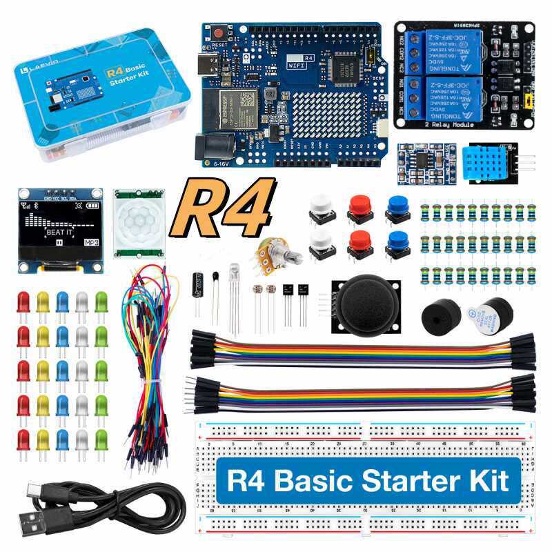 Kit di sviluppo UNO R4 compati - Diy Electronics Learning Kit recensione e prezzo